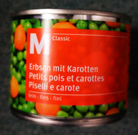 Petits pois et carottes