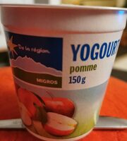 Yogurt pomme
