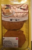 Poulet avec fromage et jambon