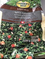 Epinards à l'Italienne