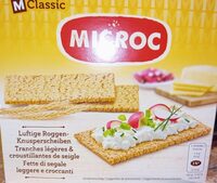 Microc Fette al frumento croccanti alla segale