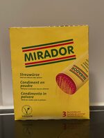 Mirador Streuwürze