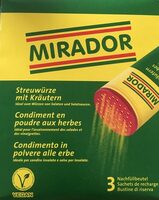 Mirador Condiment en poudre aux herbes