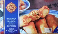 Frühlingsrollen mit Poulet und Gemüse