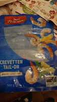 Crevettes tail on