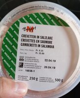 Crevettes en saumure