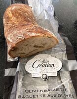 Baguette aux olives