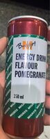 Energy drink flavour pomegranate
