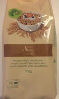 7 céréales muesli croquants sans raisins secs