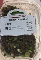Salade de lentilles