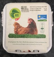 Oeufs bio suisses