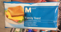 Family toast fromage fondu gras