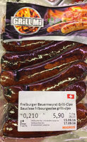 Saucisse Fribourgeoise Grill-Cipo