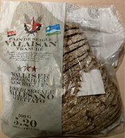 Pain de seigle valaisan, AOP, tranché