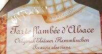 Tarte flambée d'Alsace