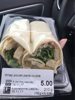 Wtap poulet pané crudité