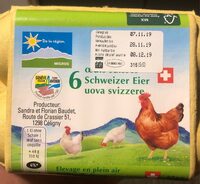 6 oeufs de Genève