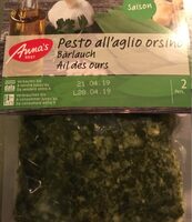 Pesto all'aglio orsino