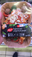 Rigatoni con polpette di manzo