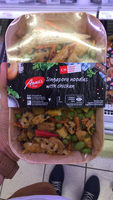 Singapore noodles with chicken