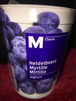 Joghurt Myrtille