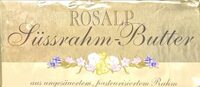 Süssrahm-Butter