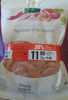 Bio Agnolotti all'arrabbiata