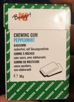 Chewing-gum pepermint