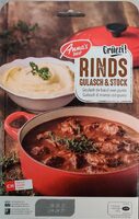 Ronds Gulasch stock
