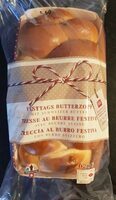 Tresse au beurre festive