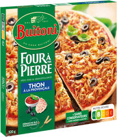 BUITONI FOUR A PIERRE Pizza surgelée Thon à la Provençale 320g