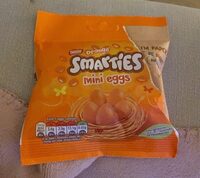 Orange smarties mini eggs