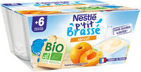 NESTLE P'TIT BRASSE Abricot BIO 4x90g
