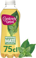 CONTREX Green BIO Maté saveur Menthe 75cl