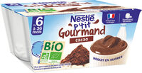 NESTLÉ P'TIT GOURMAND BIO Cacao 4x90g