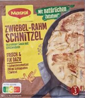 Zwiebel-Rahm-Schnitzel