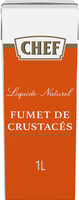 Fumet de Crustacés Naturel CHEF - Brique de 1L