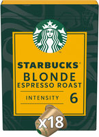 STARBUCKS By Nespresso Blonde Espresso Roast x18