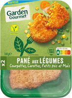 GARDEN GOURMET Pané aux légumes 180g