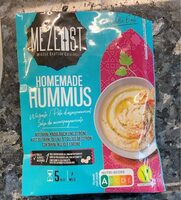 Homemade hummus