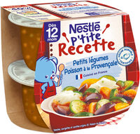 NESTLE P'TITE RECETTE Légumes Poisson provencale 2x200g – Dès 12 mois