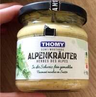Senf / Moutarde Alpenkrauter