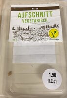 Aufschnitt Vegetarisch Natur