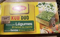 Kub Duo Bouillon légumes + Herbes du marché