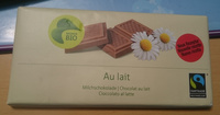 Chocolat au lait Migros Bio