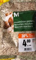 Noisettes moulues