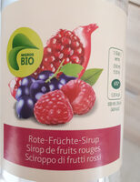 Sirop fruits rouges