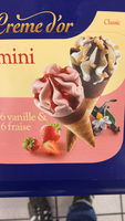 Classic mini 6 vanille & 6 fraise