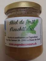 Miel de forêt neuchâtelois