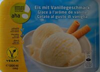 Glace à l'arôme de vanille